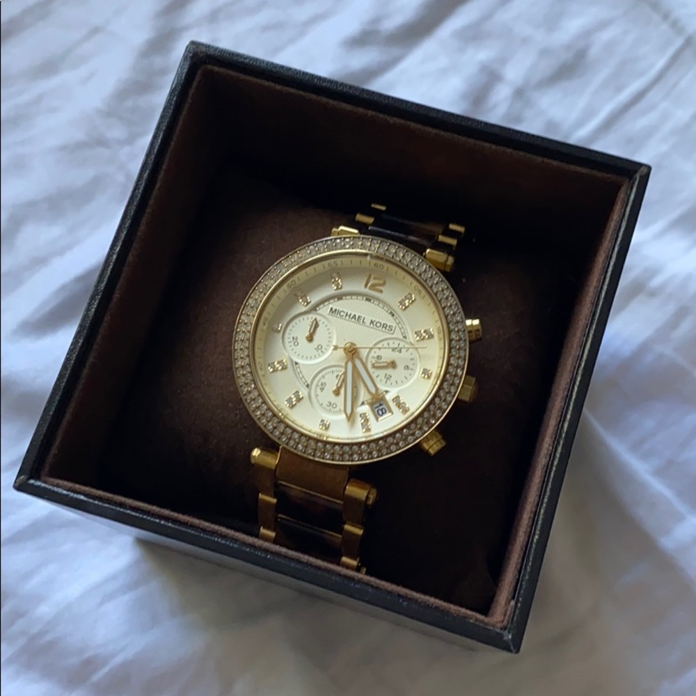 Michael Kors Women's Chronograph Parker